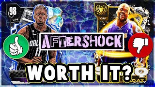 NBA 2K24 WHICH AFTERSHOCK & GOAT SHAQ CARDS ARE WORTH BUYING! NBA 2K24 MyTEAM!