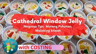 Cathedral Window Jelly| Negosyo Tips│Murang Puhunan│Malaking Kitaan | Monkey Glitz