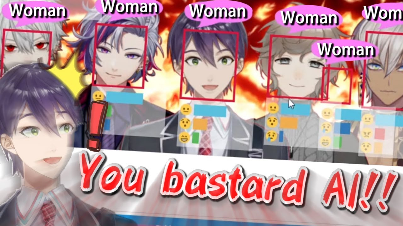 ［Eng Sub］According to AI, Kuzuha, Fuwa, Kenmochi, Kanae, and Ibrahim are women ［Nijisanji/Ryushen］