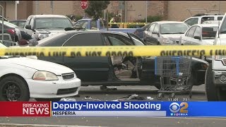 1 Killed In Deputy-Involved Shooting Outside Hesperia Walmart