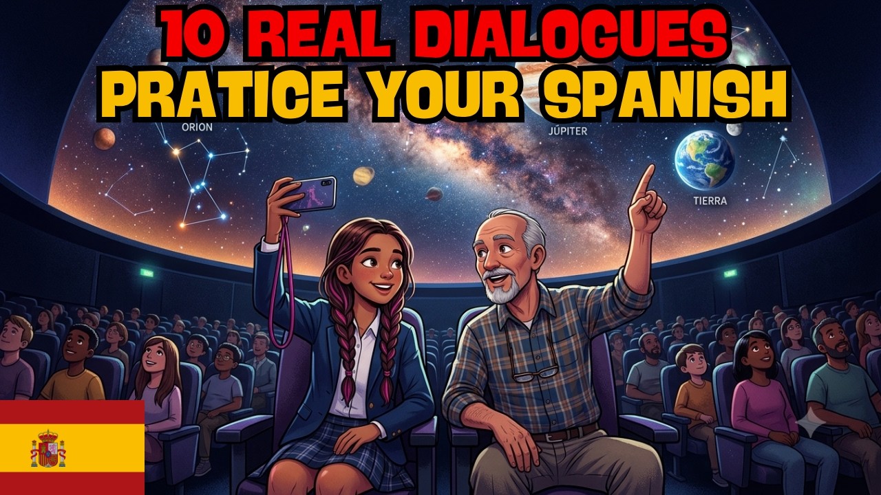 10 Real Spanish Dialogues for Beginners (A1–A2) | Listen and Learn ...
