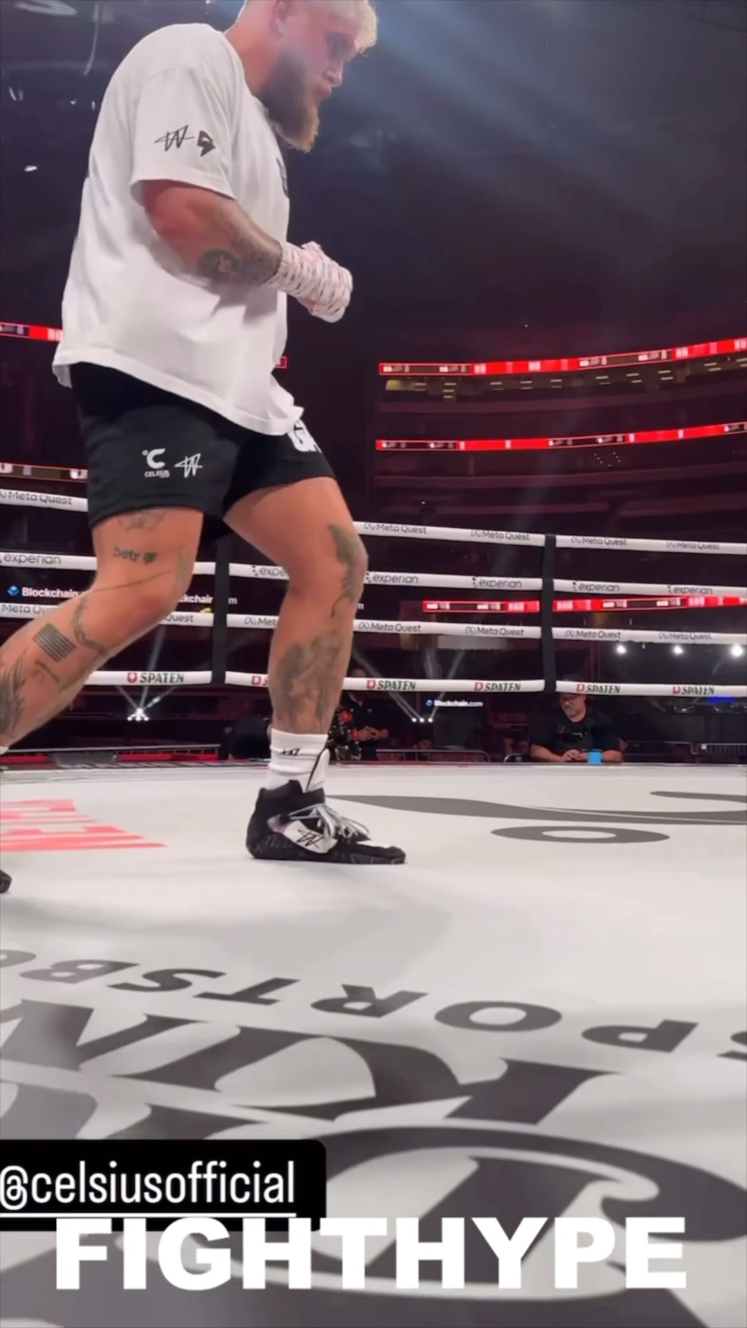 Jake Paul TESTS THE RING for Mike Tyson KNOCKOUT SPOT 24 hours before WAR