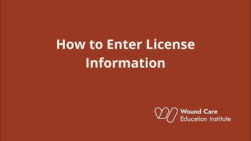 How to Add Your License