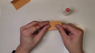 Folding 1 sonobe unit