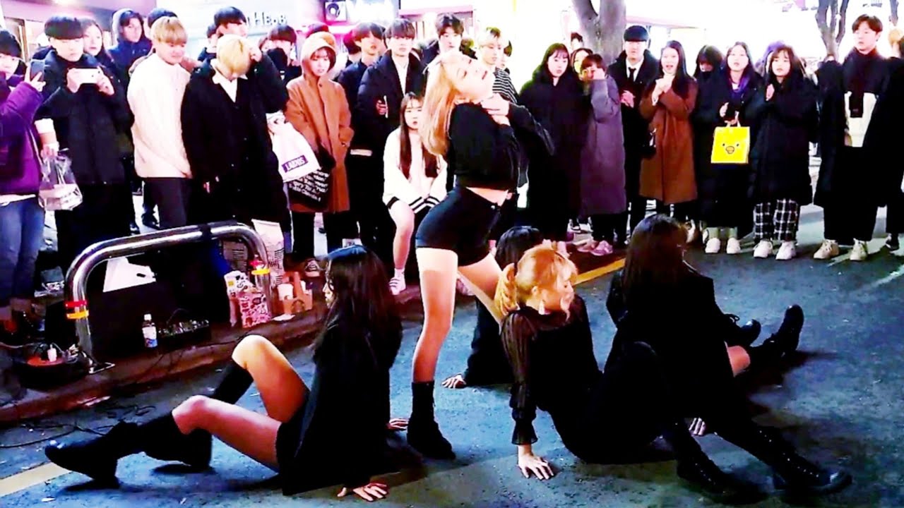 《메들리(Lip&Hip,Gashina)》#RedCrew공연 에일린#Aileen🙆‍♂️🥳 #립앤힙&#가시나 2018.11.24 HongDae Busking 홍대 #SnowHorse
