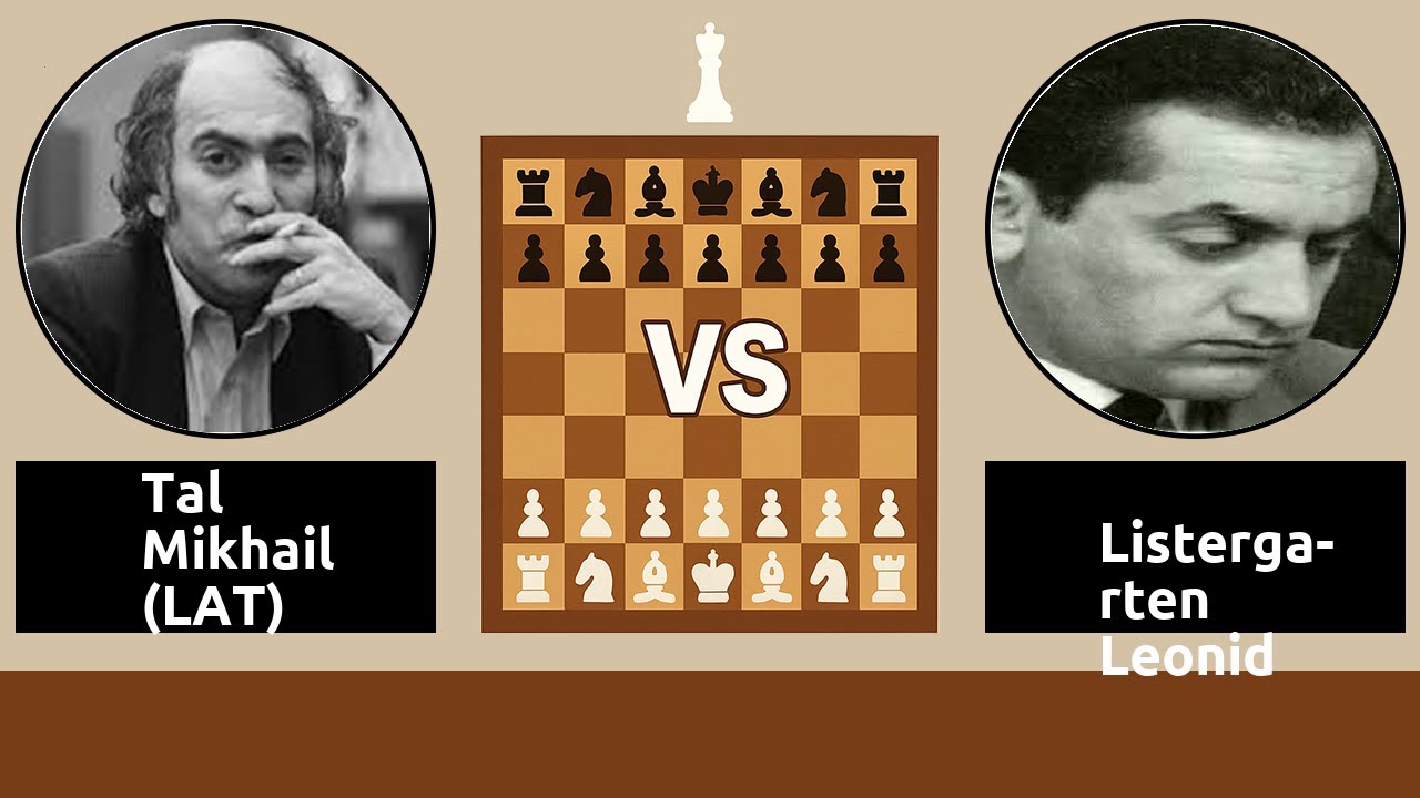 Mikhail Tal VS Leonid Listergarten | 1953 | Tournament Riga | Latvia