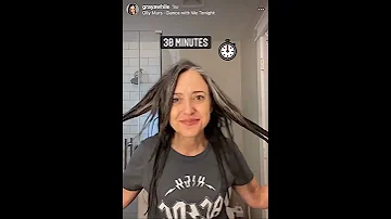 How I Use OVertone Extreme Silver To Grow Out My Silver Hair Link In Description 