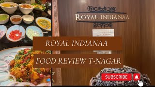 ✨Unlimited Veg Buffet Challenge: Can I Finish It? | Royal Indianaa, TNagar⁉  #food #review