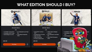 Differences between FIFA 23 Ultimate Edition and FIFA 23 Standard