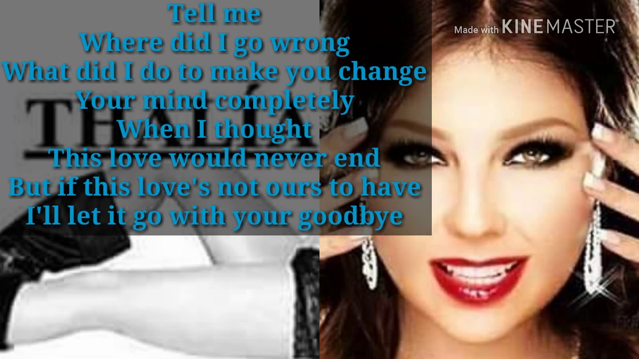 Thalia - tell me