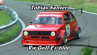 HILLCLIMB SALITA ALPE DEL NEVEGAL 2021 / TOBIAS SANTER / VW GOLF E1 2000