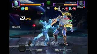 Iceman vs Node 36 Attuma