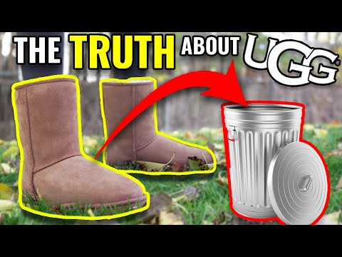 Why Uggs Are A Waste Of Money - (CUT IN HALF)