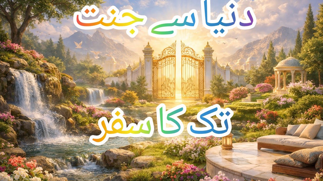 Jannat Ka Safar | Journey Of Jannah Ai Movie | Islamic Stories | Urdu/hindi