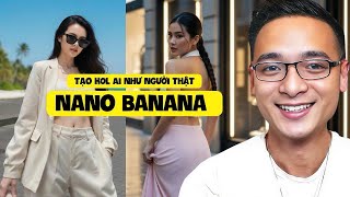 Hướng Dẫn Nano Banana Tạo Kol Ảo Kiếm Tiền Thay Bạn Hoàn Toàn Miễn Phí