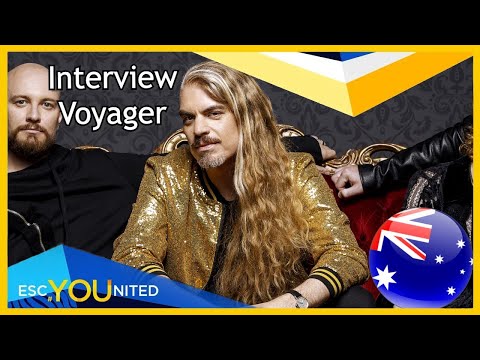 Eurovision 2023 | ESCUnited Interview with Voyager (Australia)