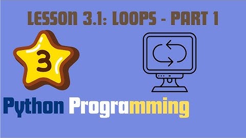 Loops - Part 1