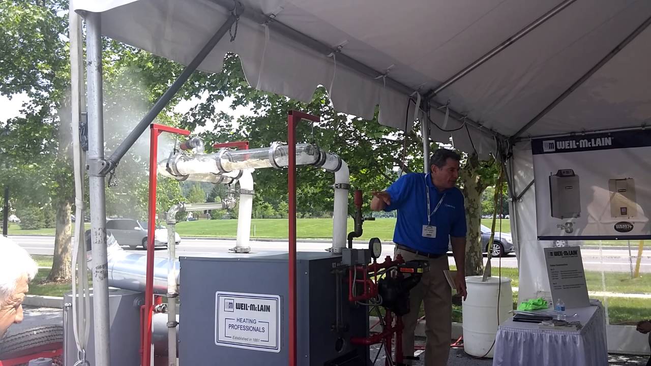 Steam Boiler Piped In GLASS! YouTube