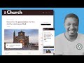 Build Your Church Site Fast With WordPress /w Donations & Events