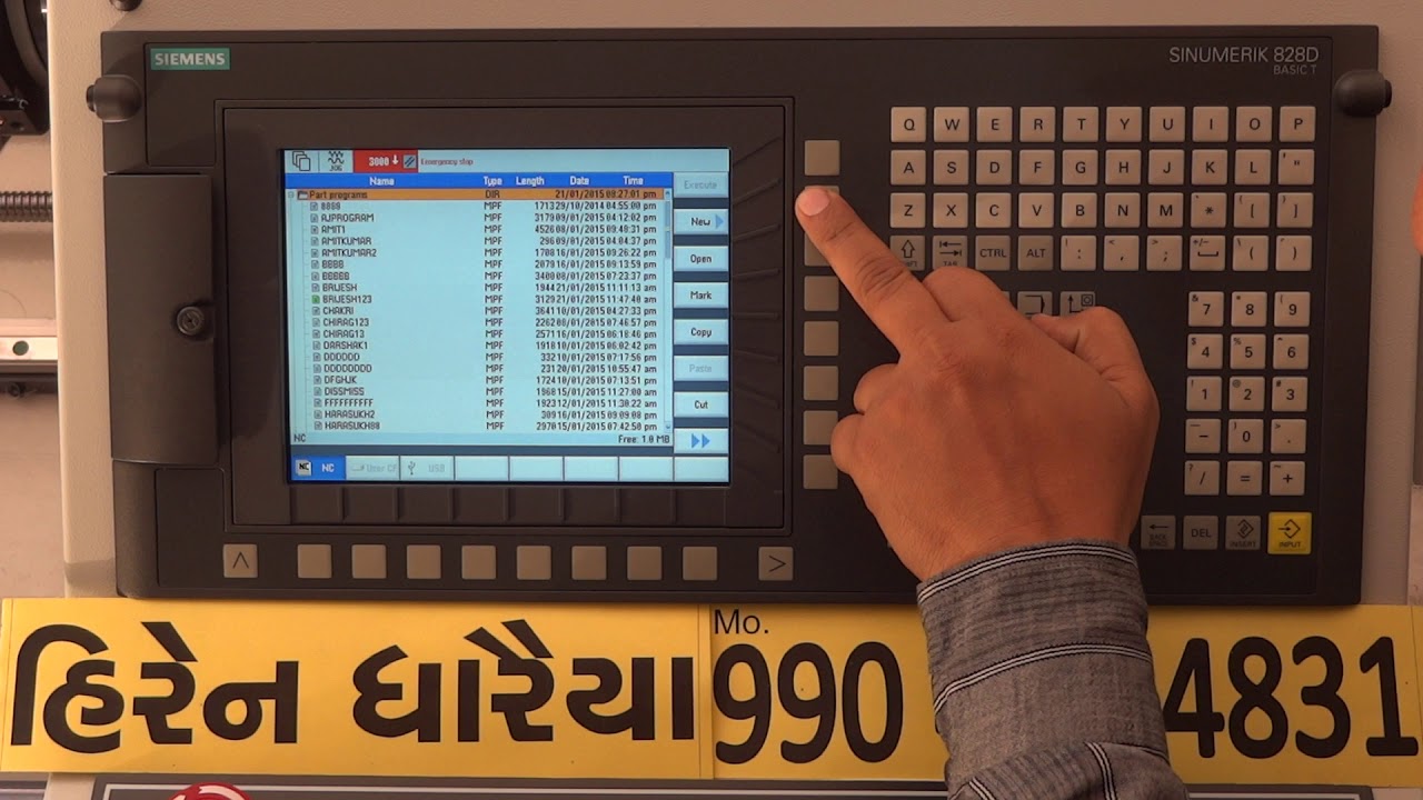 lecture 1 How to make new program in CNC Turning Center - YouTube