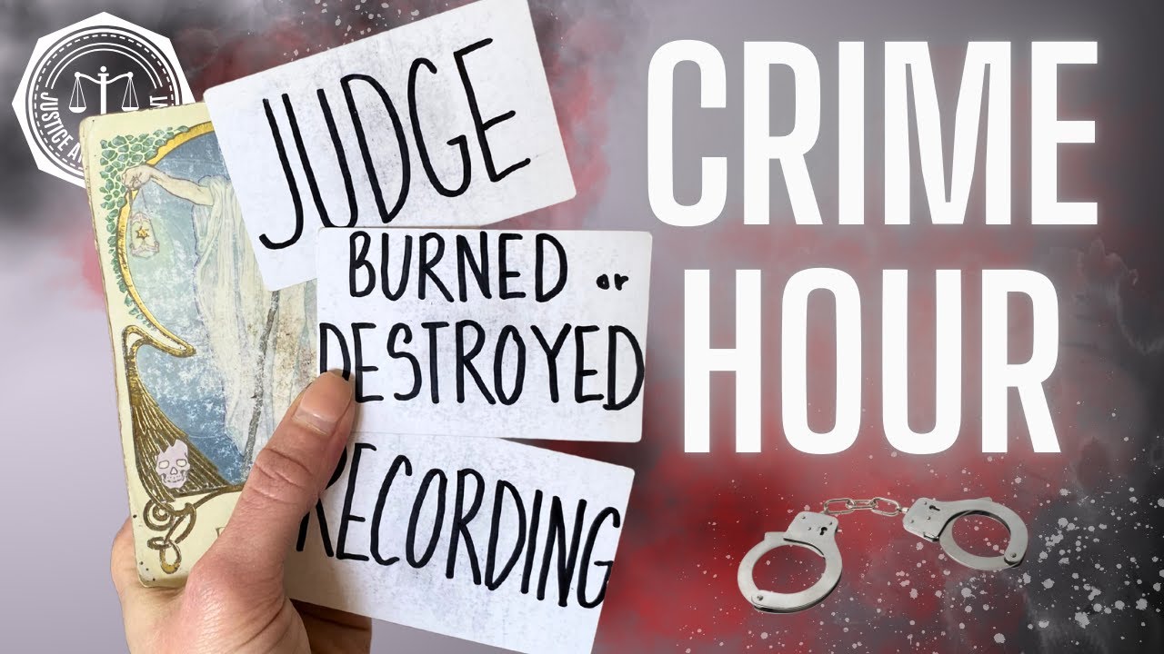 CRIME HOUR ⚖️ Corrupt Judge Destroyed Security Camera Footage & Evidence Online To Avoid Implication