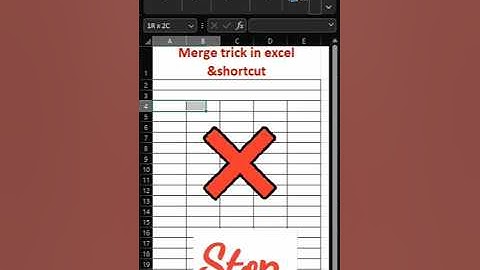 Excel Merge Shortcuts: Quick and Easy #computerknowledgebypooja #shortcuts #excelfeature