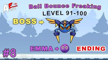 🟣Ball Bounce Freaking - Mystic Journey Island - Gameplay #8 Level 91-100 + BOSS (Android)