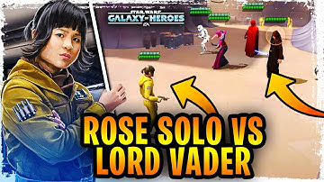 Rose Tico Solo vs Lord Vader - You Won
