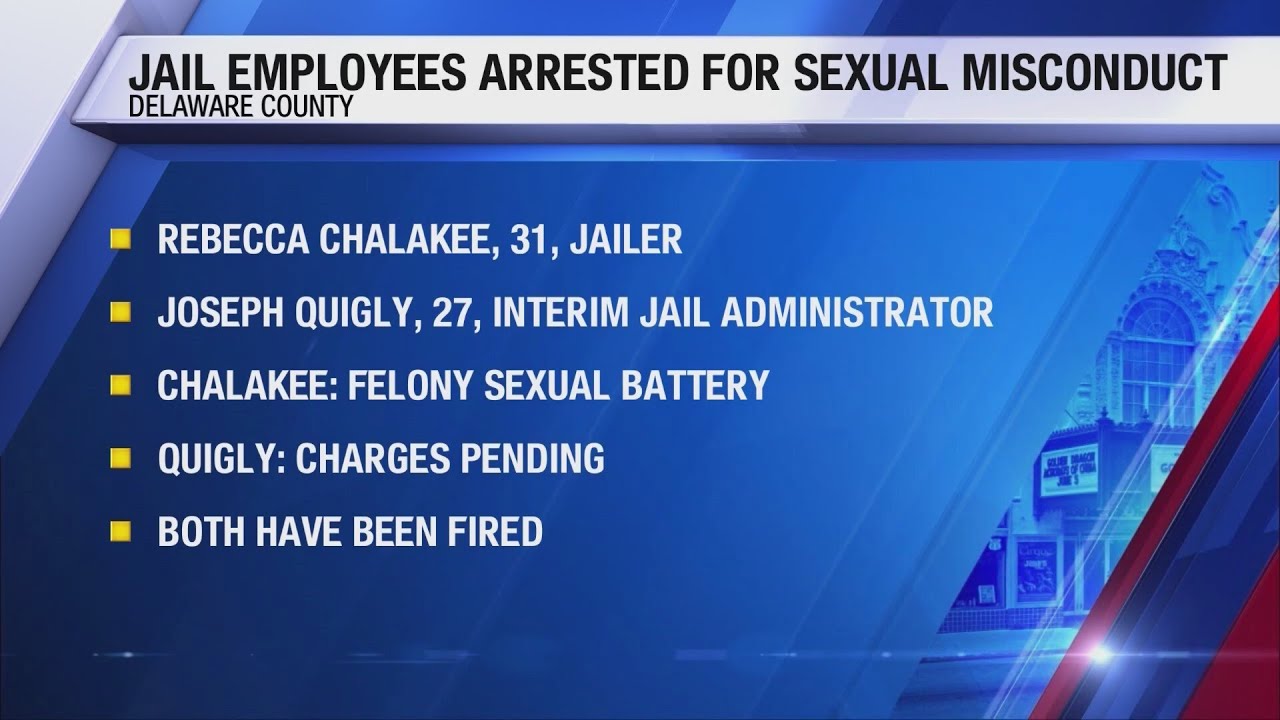 Oklahoma jailer and interim jail administrator fired after inmate sex ...