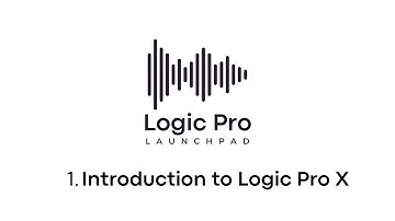 1: An Introduction to Logic Pro X
