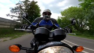 Triumph Bonneville T120 Black teszt videó 4K #budapest #motorcycle #bridge   #triumph #bonneville