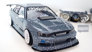 как сделать кузов для радиоуправляемой машинки, how to make rc drift body