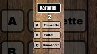 Dialekt-Quiz Welches Wort Ist Erfunden?