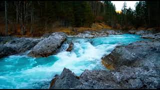 River Water Flowing. Water Sound, Natural White Noise. River Sounds …