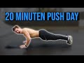 20 Minuten Push Day Workout I Brust Workout I Extremes Brusttraining mit dem eigenen Körpergewicht