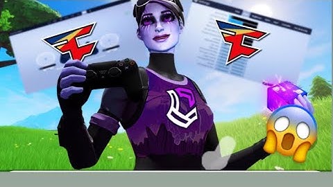 Faze Sway‘s New Fortnite settings. Is it good ?
