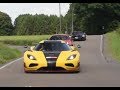 EPISCHE VERFOLGUNGSJAGD! Agera ML, McLaren P1, Aventador SV und Huracan!