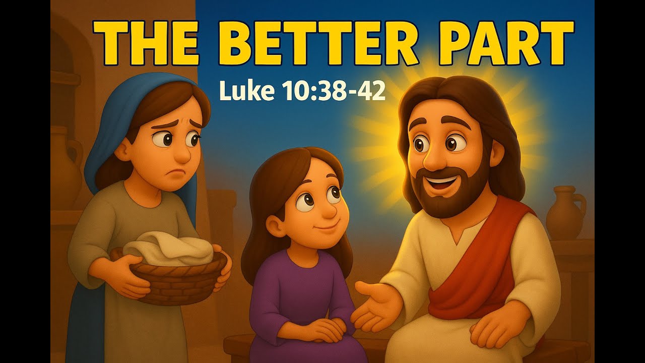 The Better Part Gospel + Kids Song (Luke 103842) Catholic