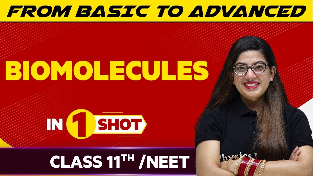 Biomolecules in One Shot NEET/Class 11th Boards Victory Batch