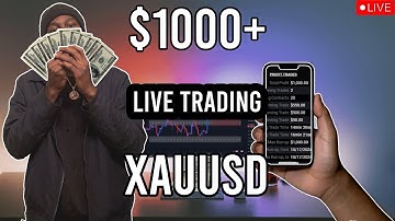 Live Trading XAUUSD: $1000 In 15 Minutes Using Supply And Demand | Futures