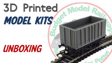 3D Printed OO Gauge Model Train Kits - Budget Model Railways - Unboxing