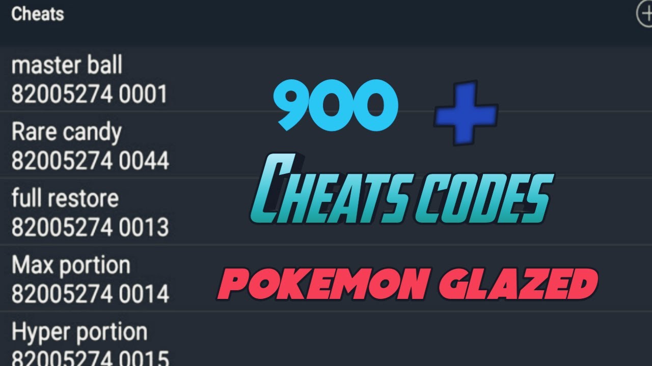 Códigos e cheats de Pokémon Glazed – Tecnoblog