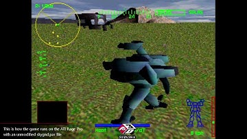 3D Acceleration Comparison Ep11: Mechwarrior 2 - 3DFX / PowerVR / S3 Virge / ATI Rage / Matrox Mys