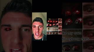 A Glowing Sharingan Eyeball