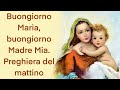 Buongiorno Maria, buongiorno Madre Mia. Preghiera del mattino