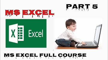 Ms Excel Complete Course In Pashto | Ms Excel Complete Tutorial