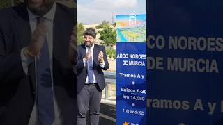 El presidente clausura el acto de puesta en servicio de los tramos A y B del Arco Noroeste.