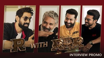 R with RRR Interview Promo - NTR, Ram Charan, SS Rajamouli, Rana Daggubati | Film Jalsa