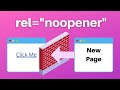 This is How rel=”noopener” Protects Your Outgoing Links