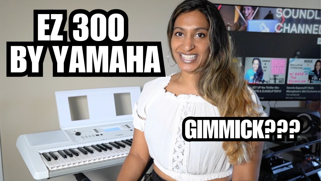 GIMIC??? Yamaha's EZ-300 Exposed. Light Up Portable Keyboard. Play Along in  2022 